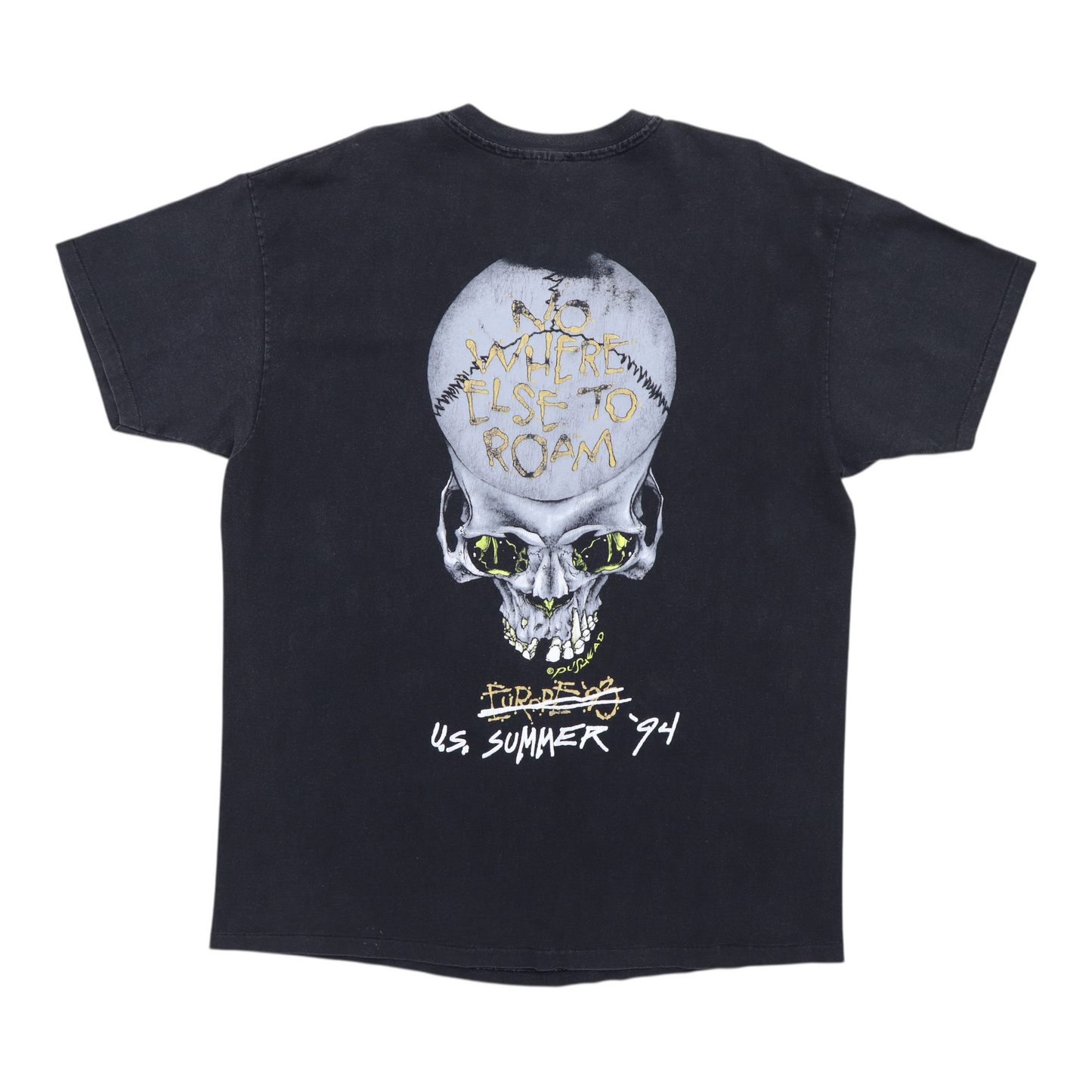 1993 Metallica Nowhere Else To Roam Tour Shirt