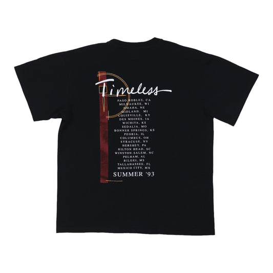 1993 Michael Bolton Timeless Summer Tour Shirt Back