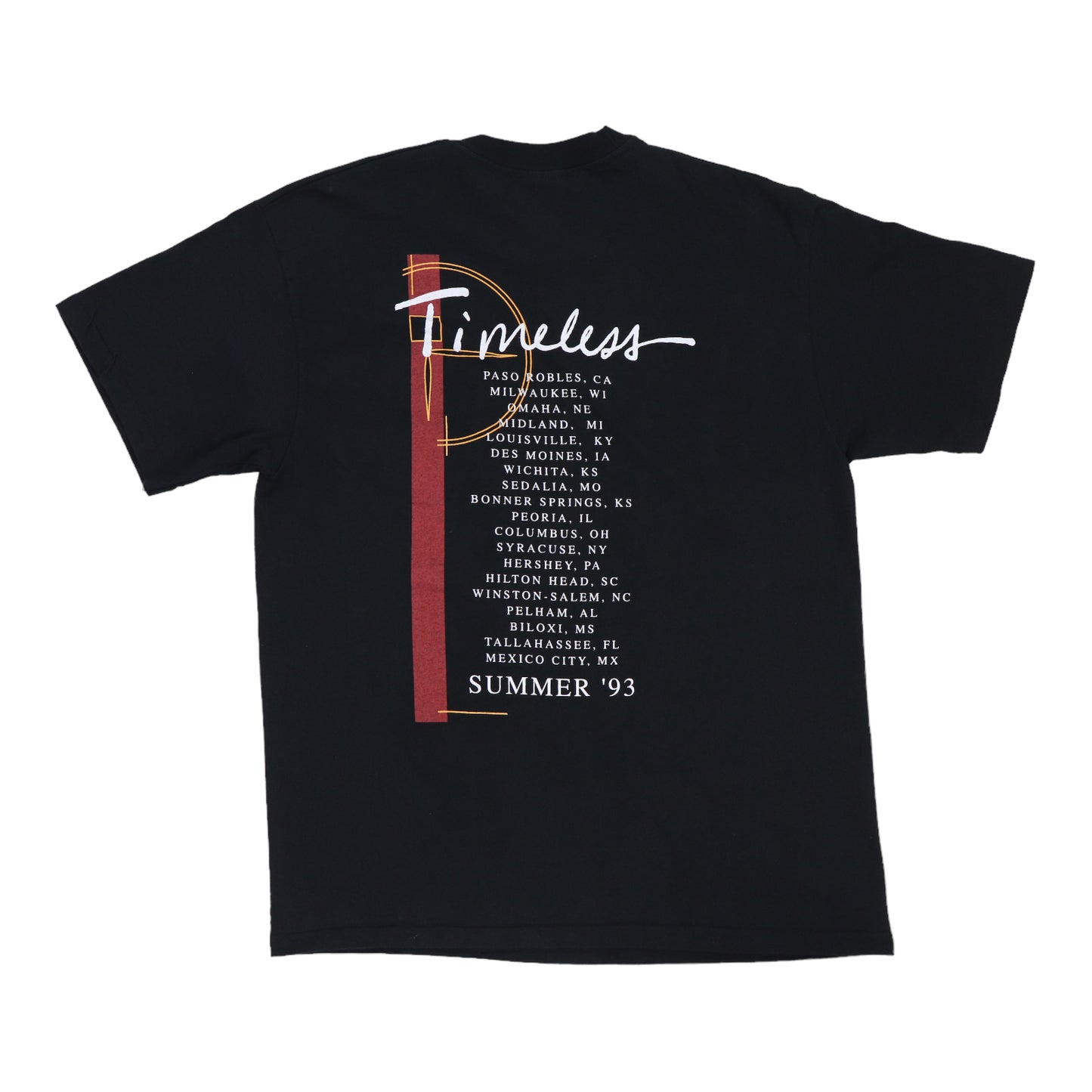 1993 Michael Bolton Timeless Tour Shirt