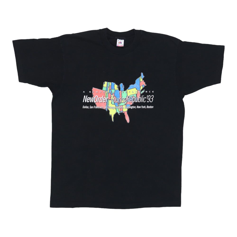 1993 New Order Touring Republic Tour Shirt