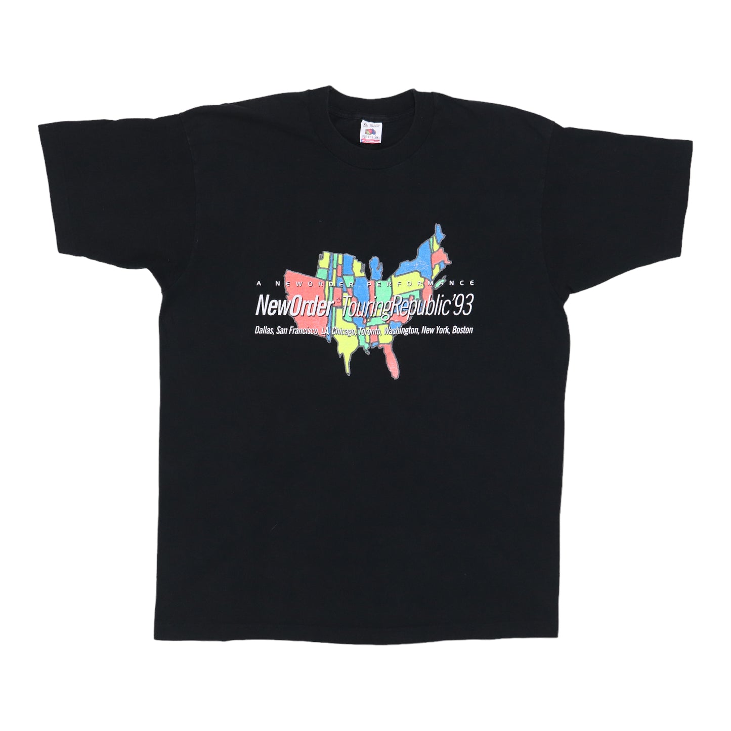 1993 New Order Touring Republic Tour Shirt