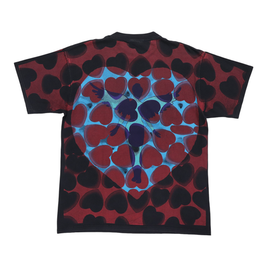 1993 Nirvana Heart Shape Box All Over Print Shirt Back