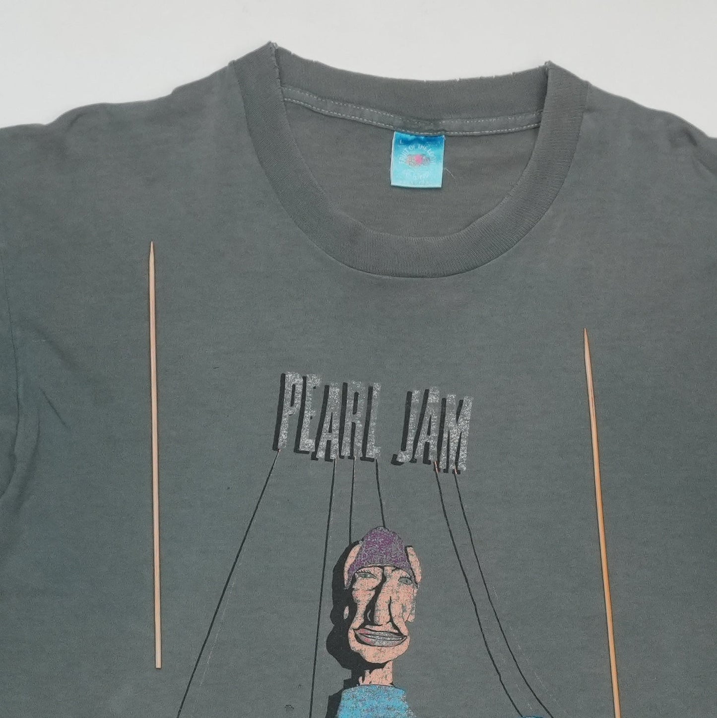 1993 Pearl Jam Freak Tour Shirt Detail 5
