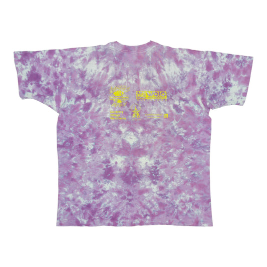 1993 Rock & Reggae Festival Tie Dye Shirt Back