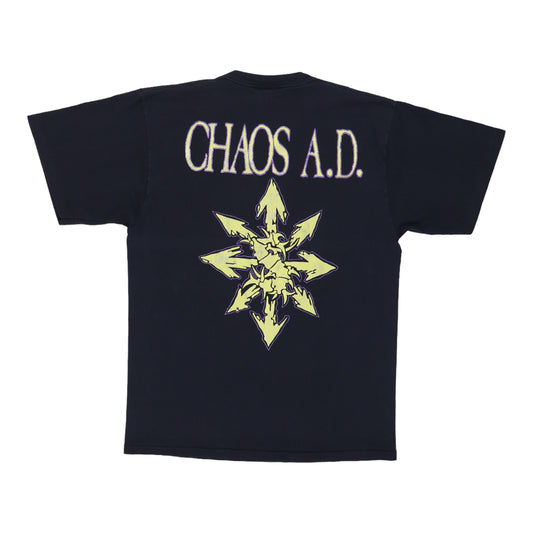 1993 Sepultura Chaos A.D. Shirt Back