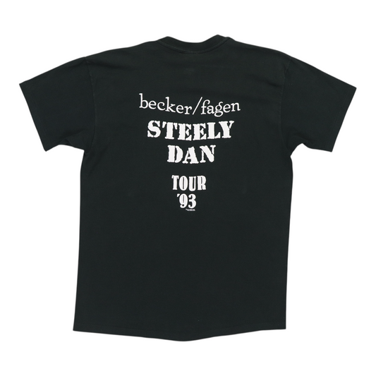 1993 Steely Dan World Tour Shirt Back