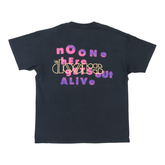 1993 The Doors No One Gets Out Of Here Alive Shirt Back