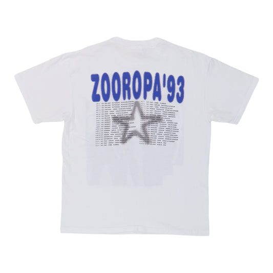 1993 U2 Zooropa Tour Shirt Back