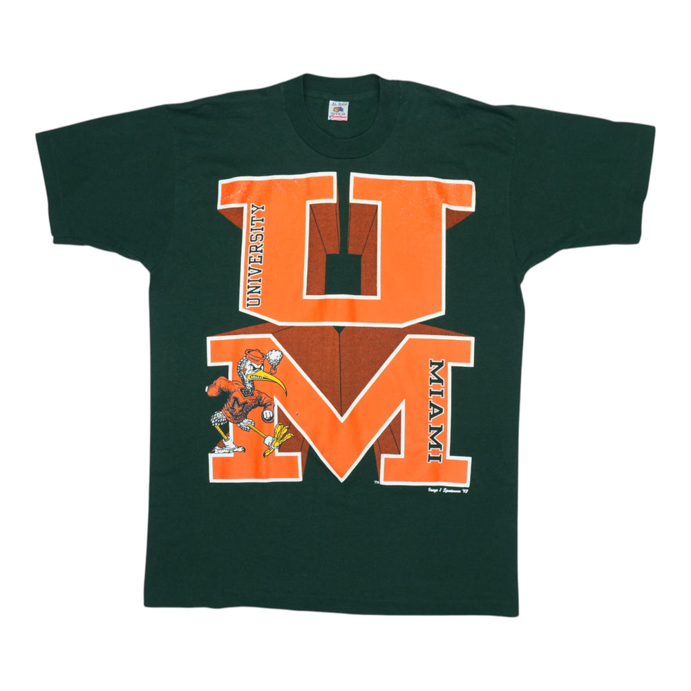 1993 University of Miami Hurricanes Shirt