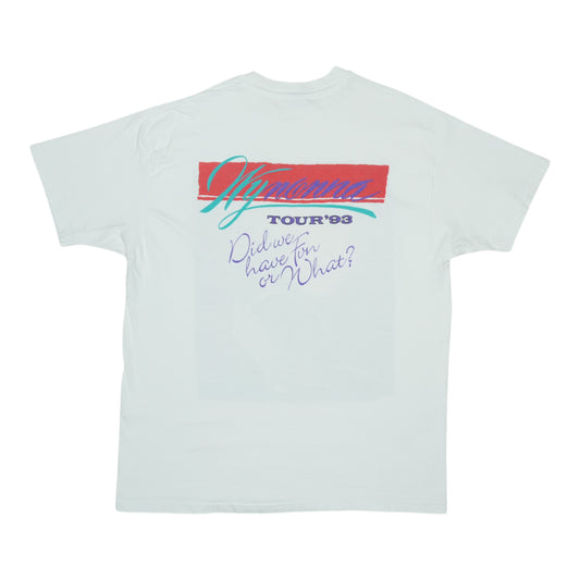 1993 Wynonna Judd Did We Have Fun Or What Tour Shirt Back