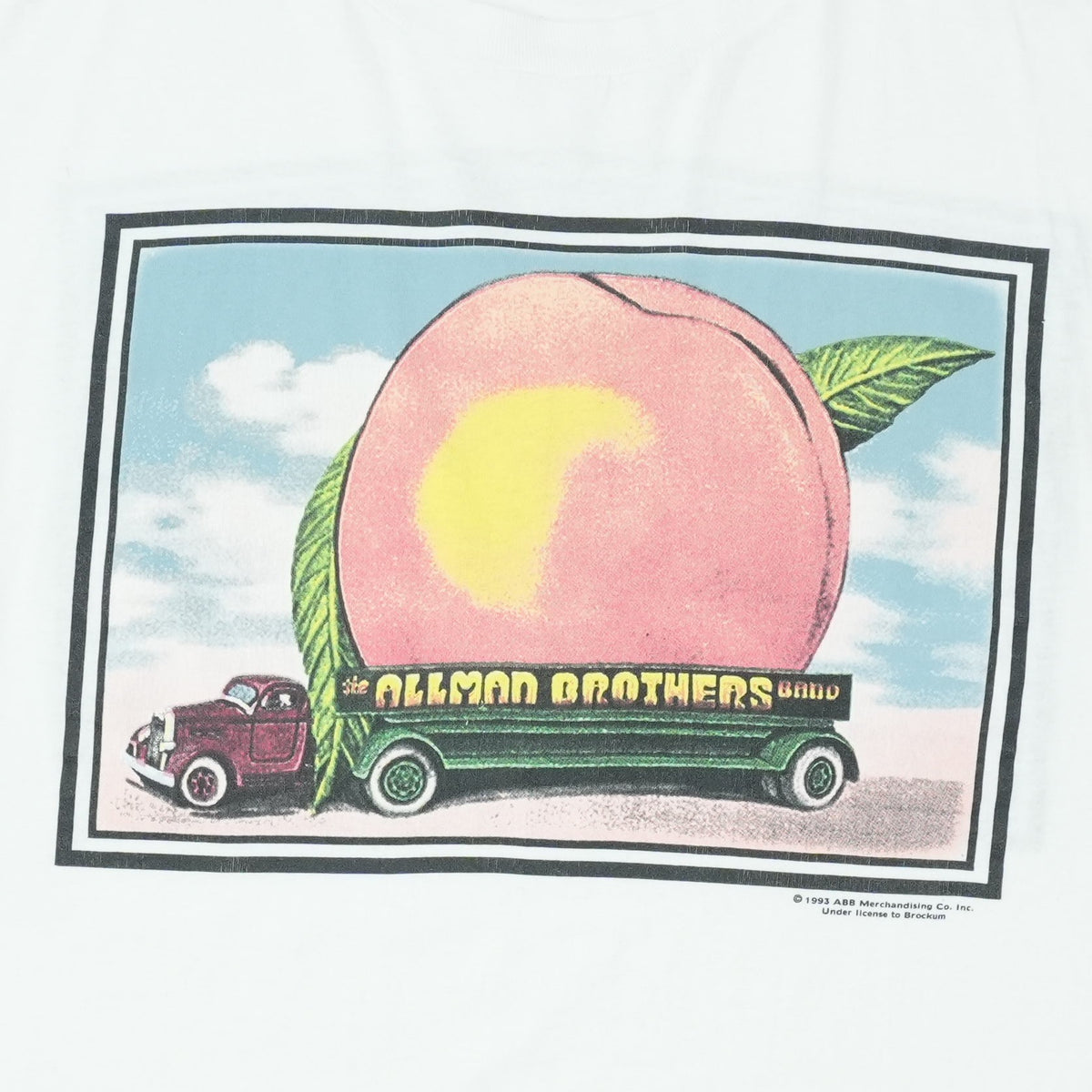 1993 Allman Brothers Band Eat A Peach For Peace Shirt