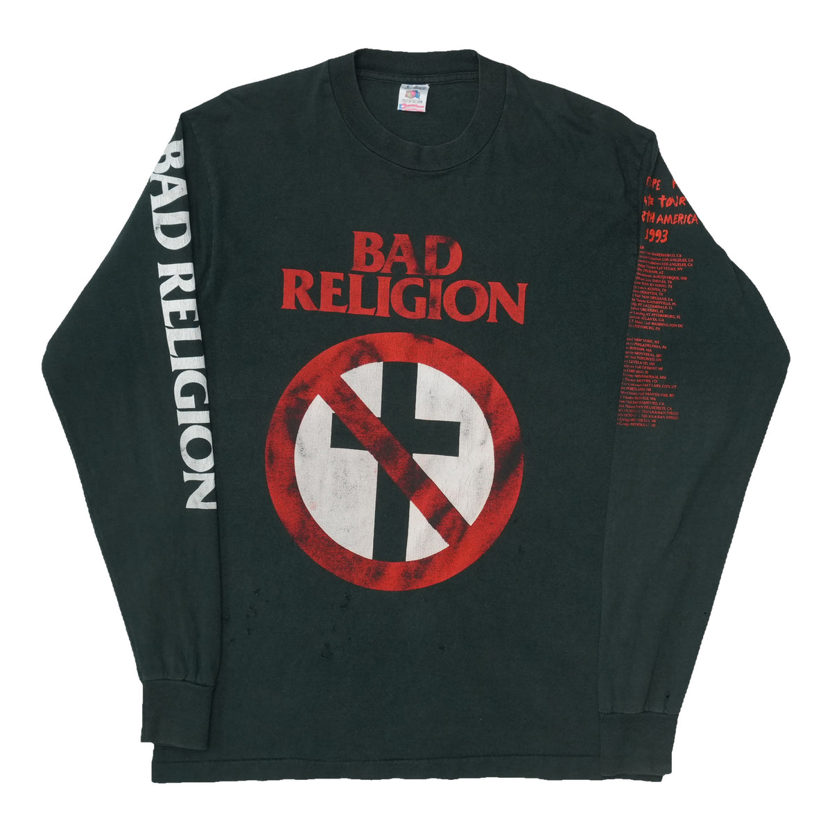 1993 Bad Religion Recipe For Hate Long Sleeve Shirt