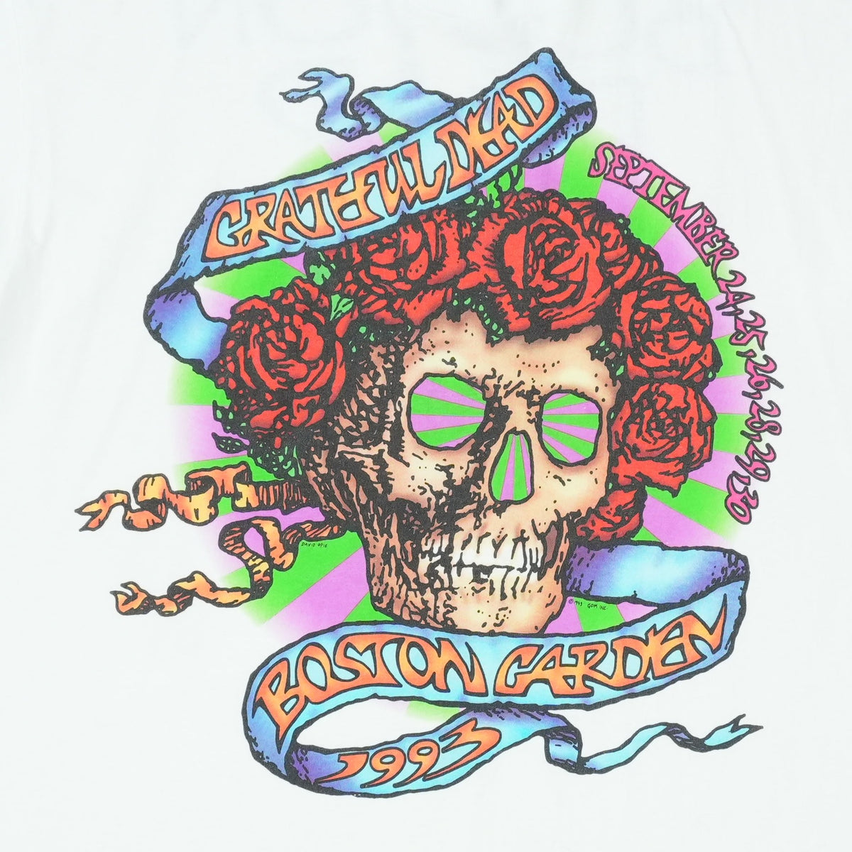 1993 Grateful Dead Boston Garden Shirt