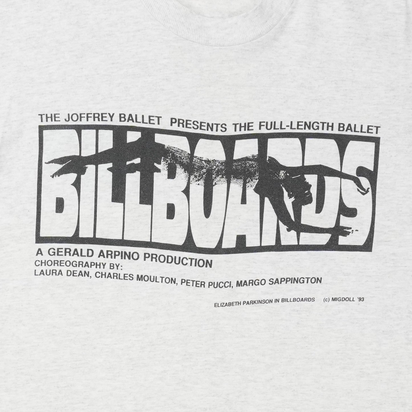 1993 Joffrey Ballet Billboards Prince Shirt