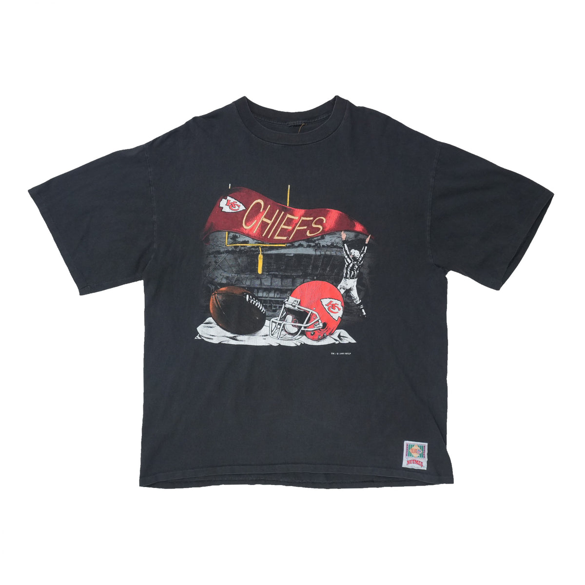 1993 Kansas City Chiefs Nutmeg Shirt