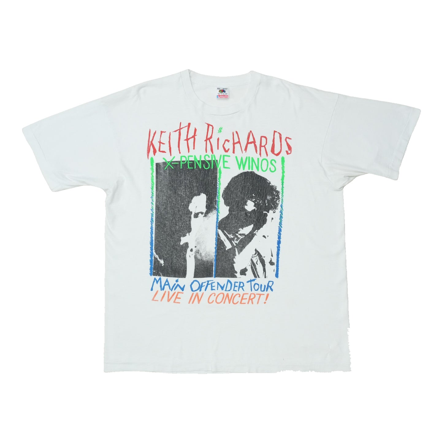 1993 Keith Richards Main Offender Tour Shirt