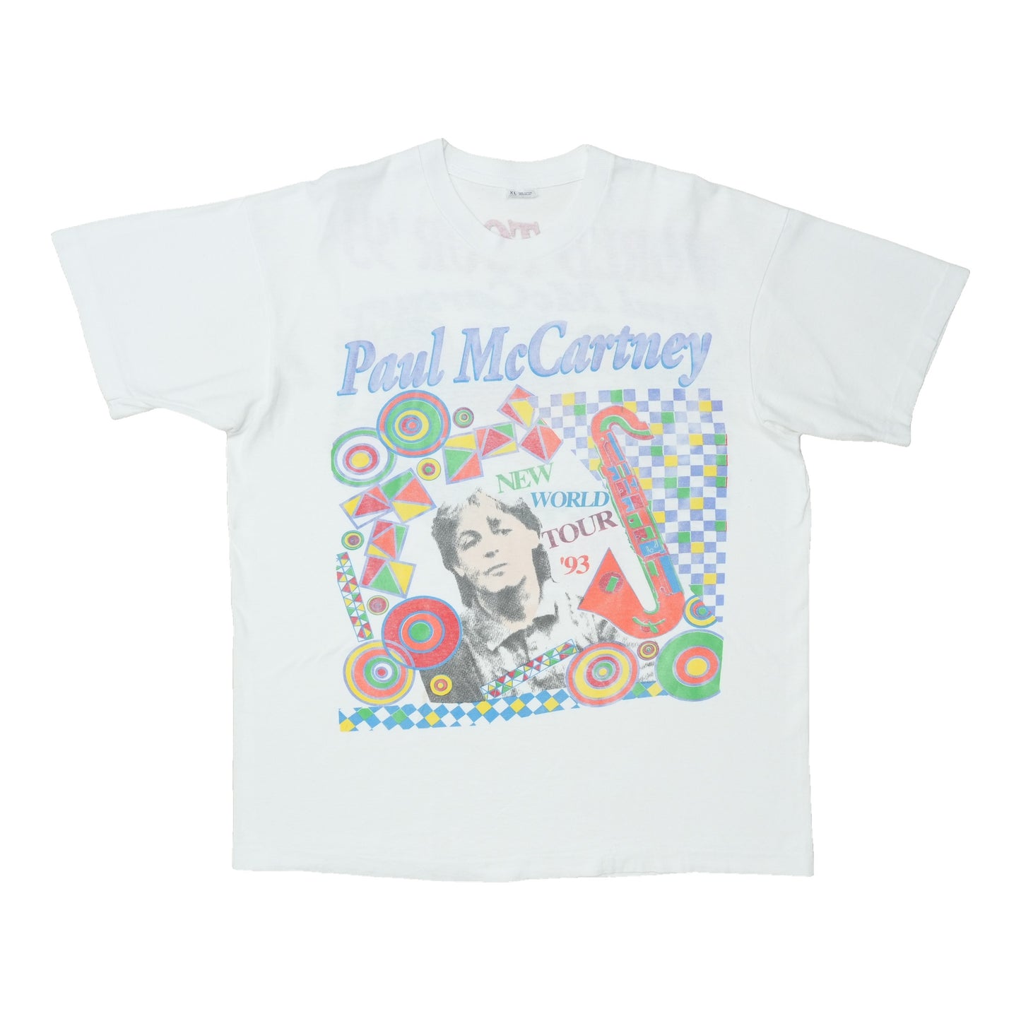 1993 Paul McCartney New World Tour Shirt