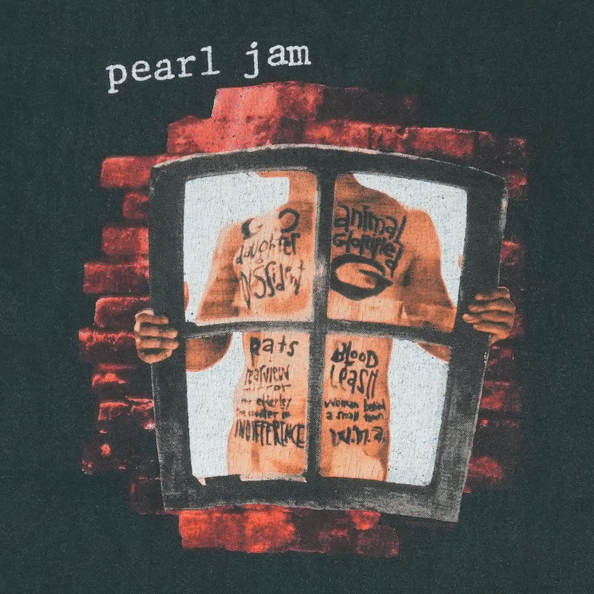 1993 Pearl Jam Window Pain Shirt