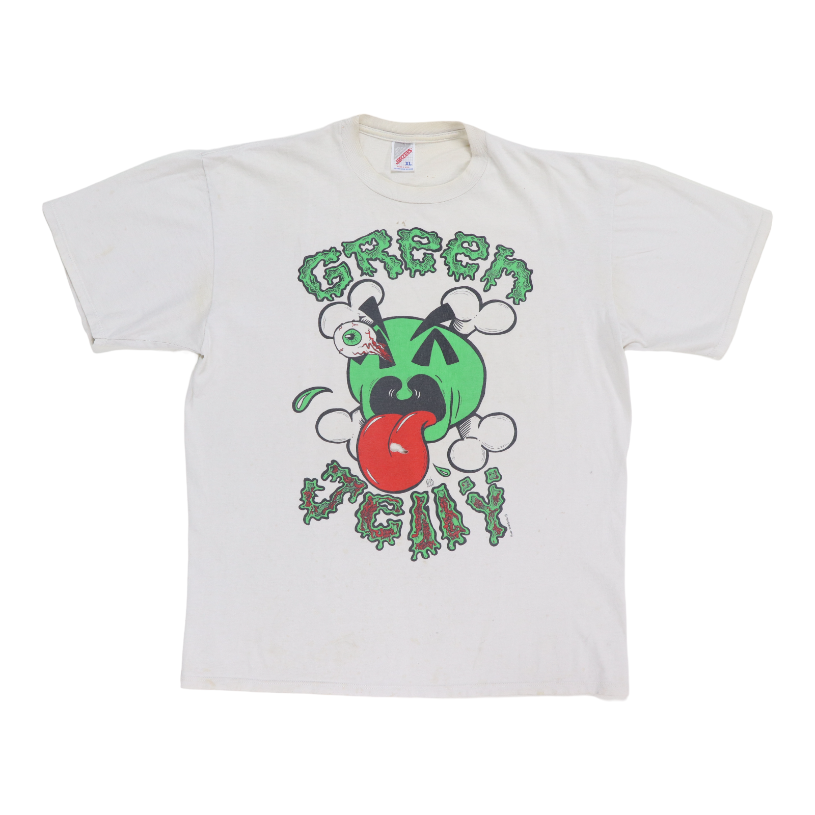 1993 Green Jello Shirt | Authentic Vintage Tee – WyCo Vintage