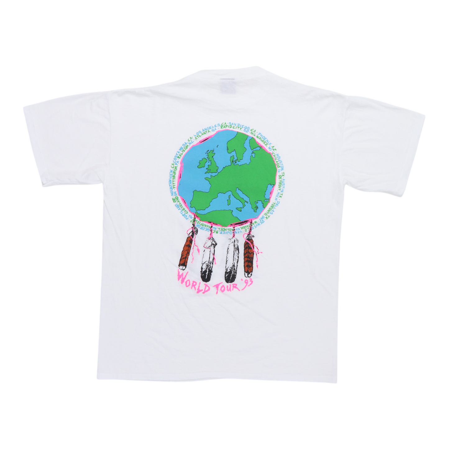 1993 Neil Young Booker T MG's Tour Shirt