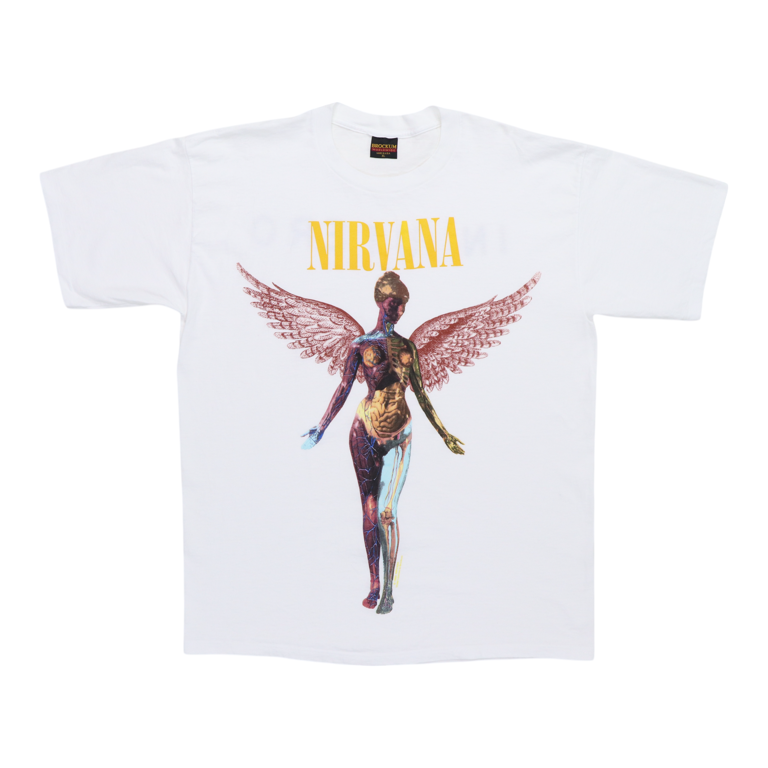 1993 Nirvana In Utero Shirt | Authentic Vintage Tee – WyCo Vintage 1993 Nirvana In Utero Shirt | Authentic Vintage Tee – WyCo Vintage