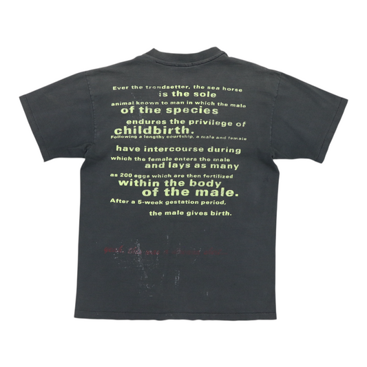 1993 Nirvana Seahorse Shirt Back