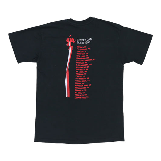1993 Steely Dan Aja Tour Shirt Back
