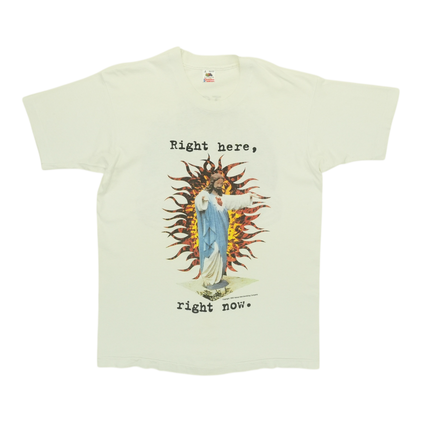 1993 Van Halen Right Here Right Now Tour Shirt