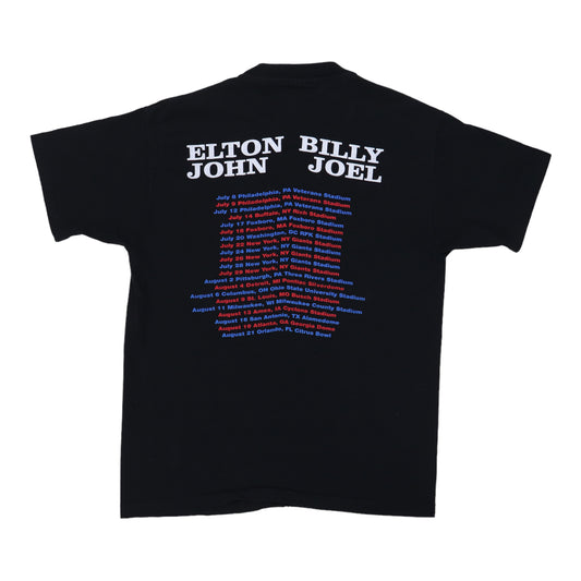 1994 Billy Joel Elton John Tour Shirt Back