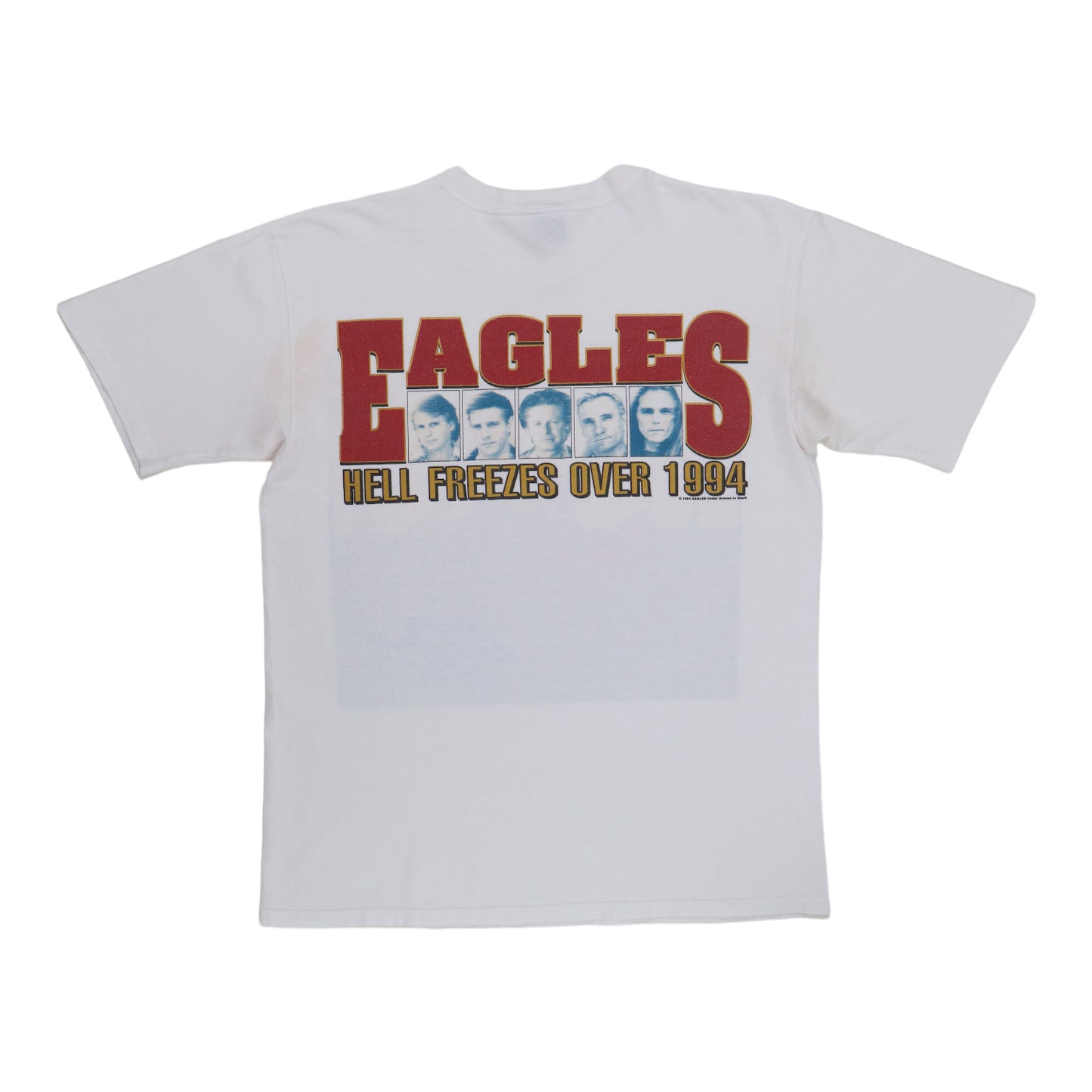 1994 Eagles Hotel California Hell Freezes Over Tour Shirt