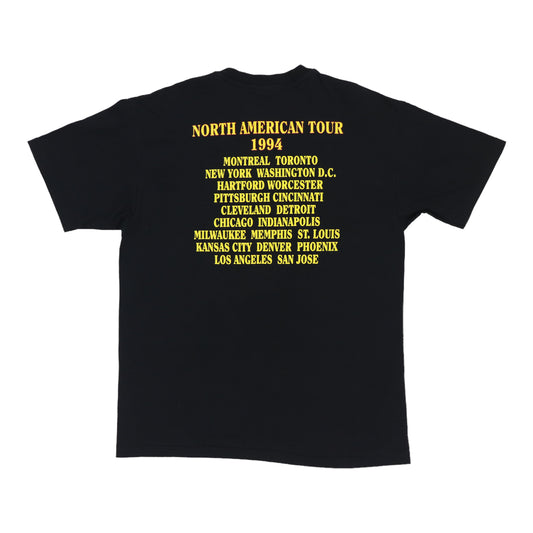 1994 Eric Clapton Tour Shirt Back