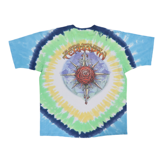 1994 Grateful Dead Terrapin Station Tie Dye Shirt Back