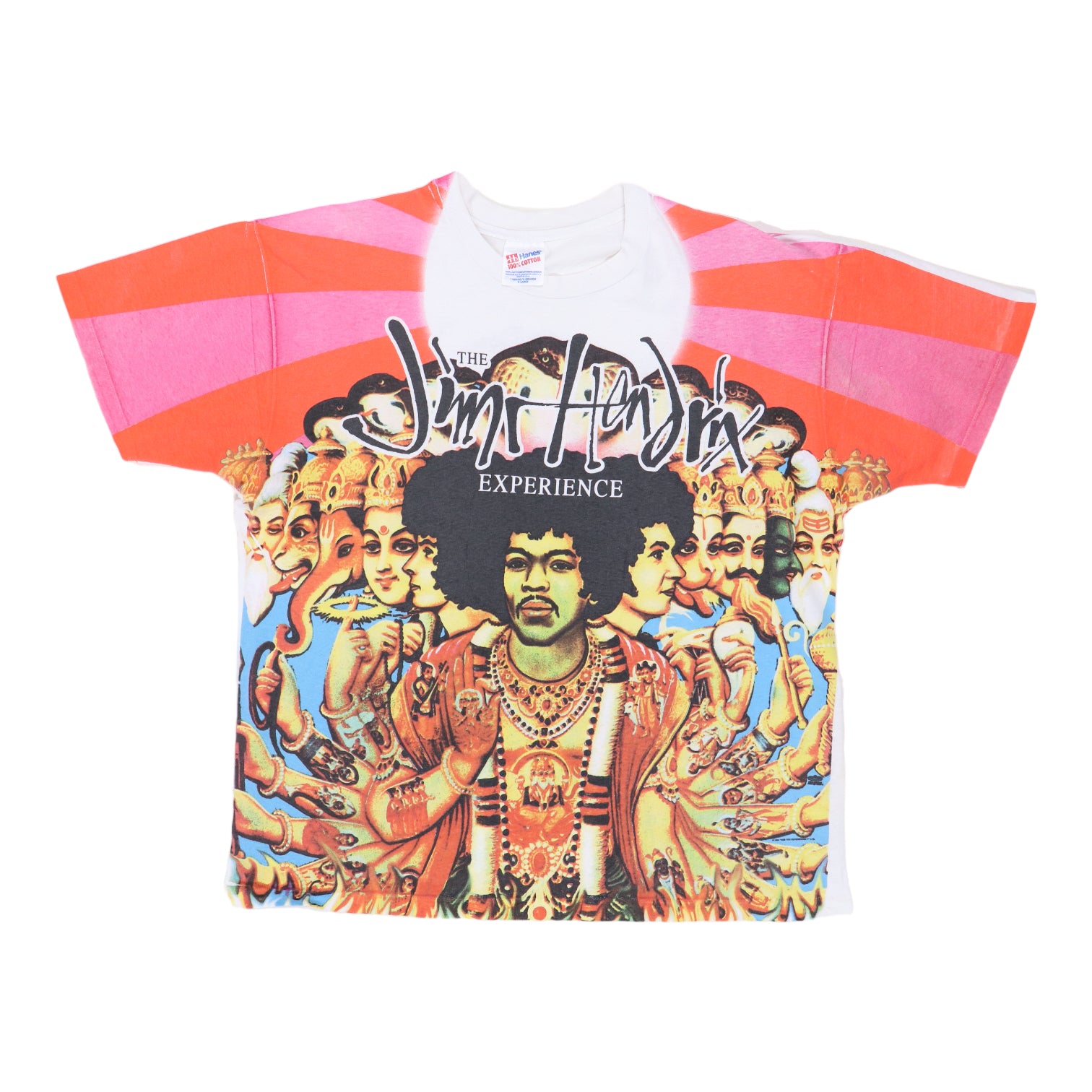 1994 Jimi Hendrix All Over Print Shirt | Authentic Vintage Tee
