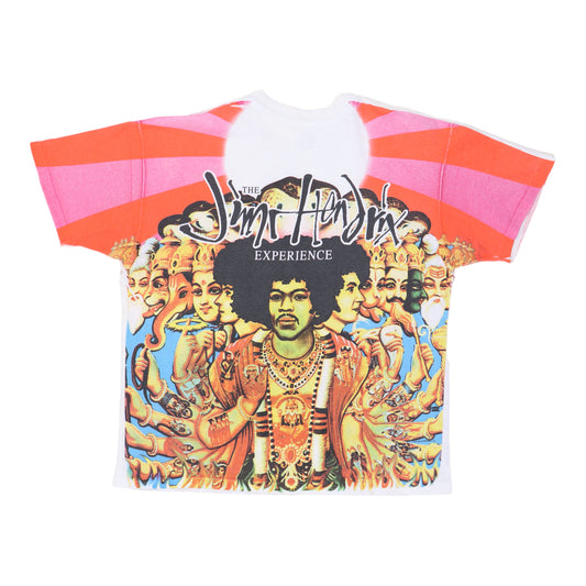 1994 Jimi Hendrix All Over Print Shirt Back