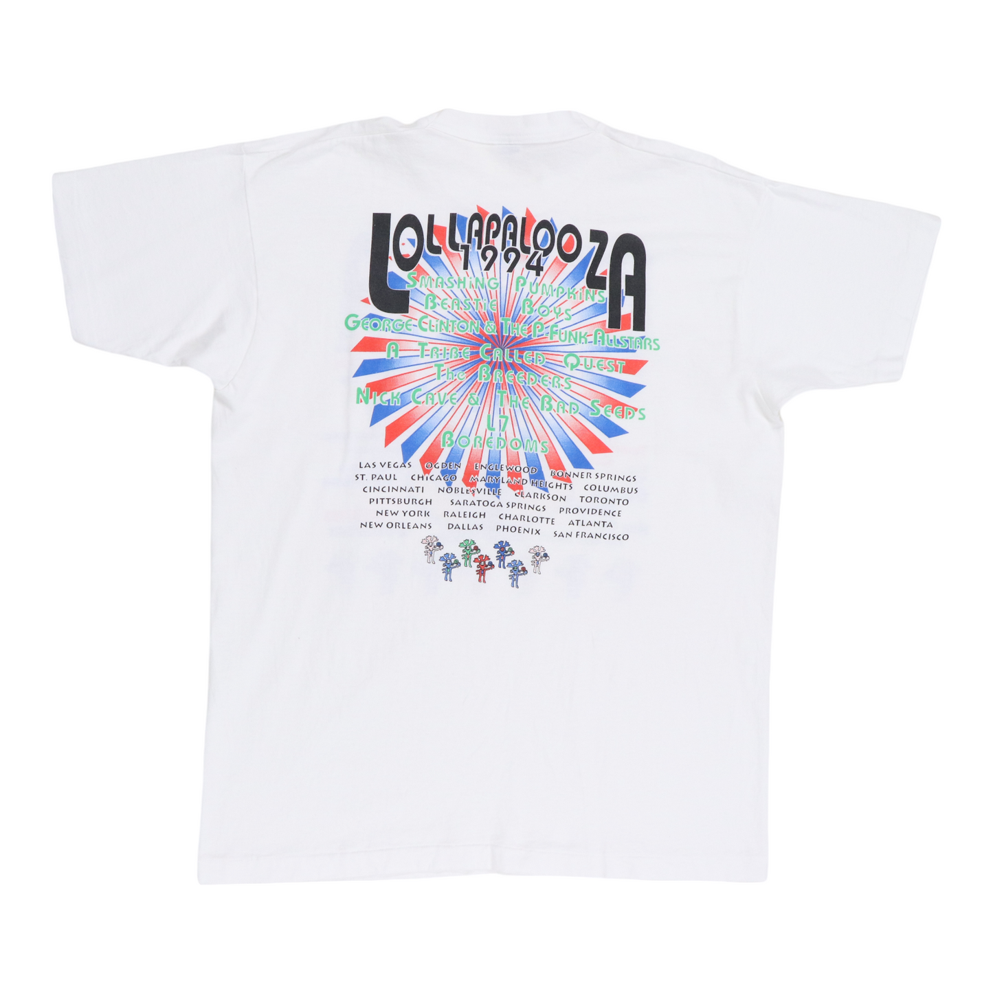 1994 Lollapalooza Music Festival Concert Shirt
