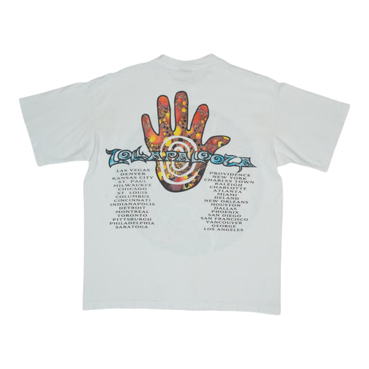 1994 Lollapalooza Music Festival Tour Shirt Back