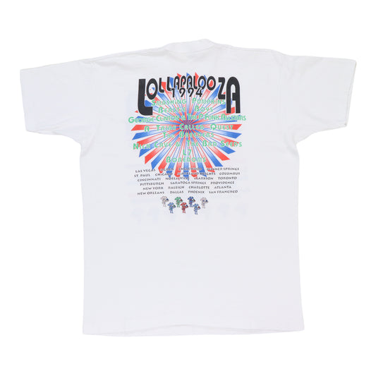 1994 Lollapalooza Tour Shirt Back