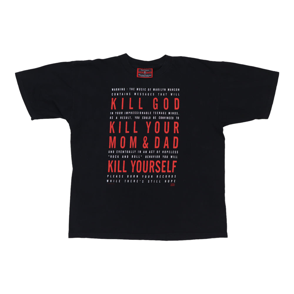 1994 Marilyn Manson Kill God Shirt