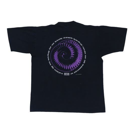 1994 Nine Inch Nails Downward Spiral Shirt Back