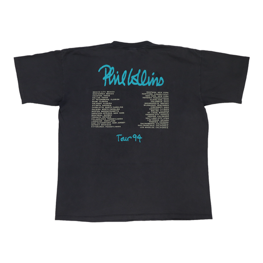 1994 Phil Collins Tour Shirt Back