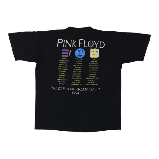 1994 Pink Floyd Division Bell Tour Shirt Back