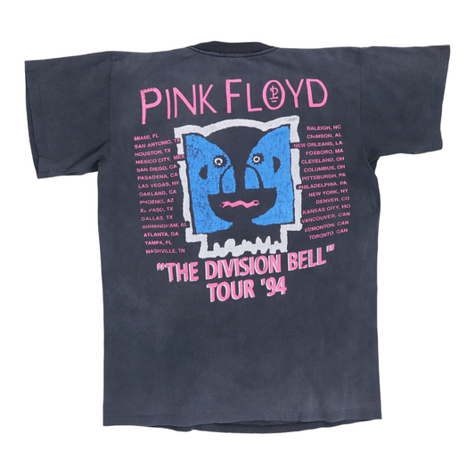 1994 Pink Floyd Division Bell Tour Shirt Back