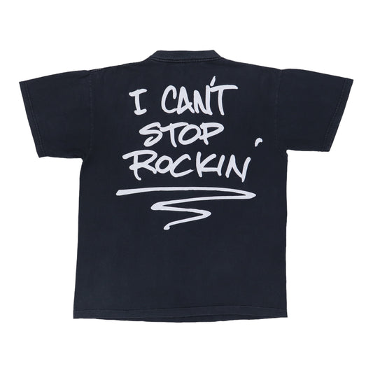 1994 REO Speedwagon I Can't Stop Rockin Shirt Back