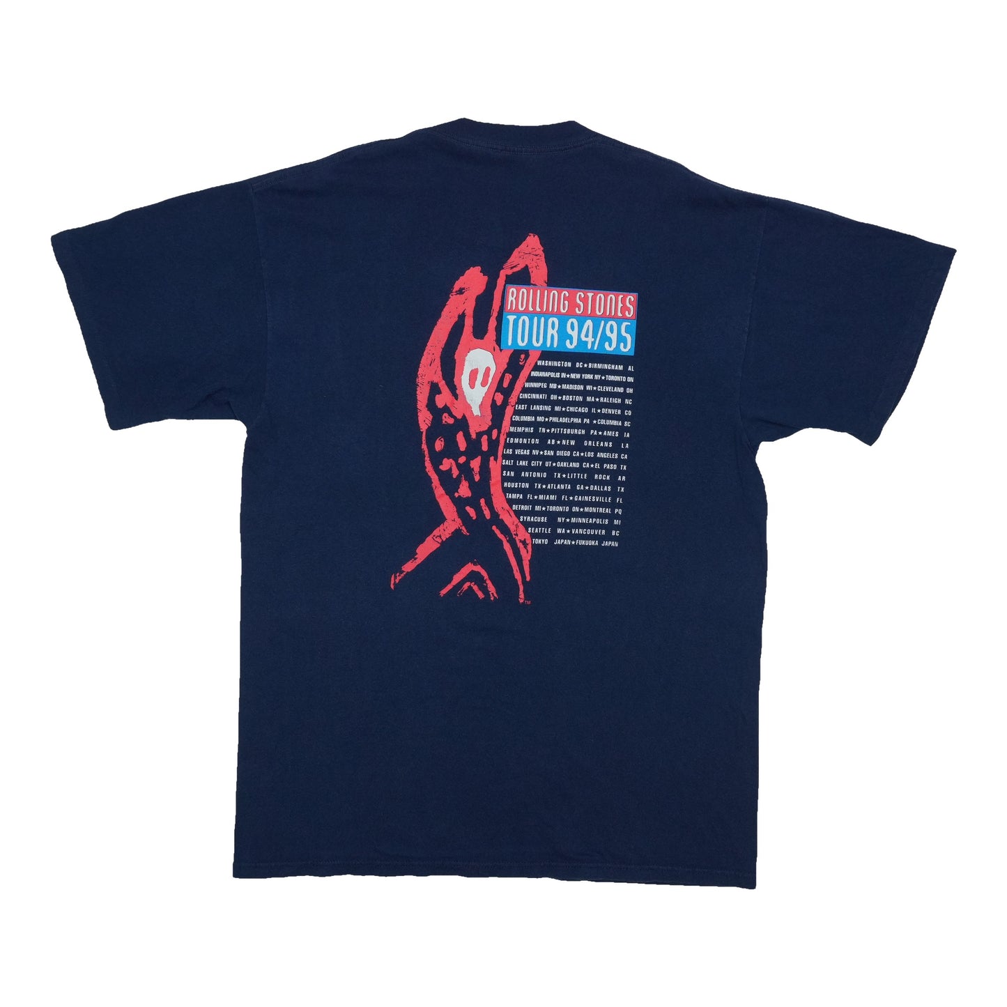 1994 Rolling Stones Voodoo Lounge Tour Shirt