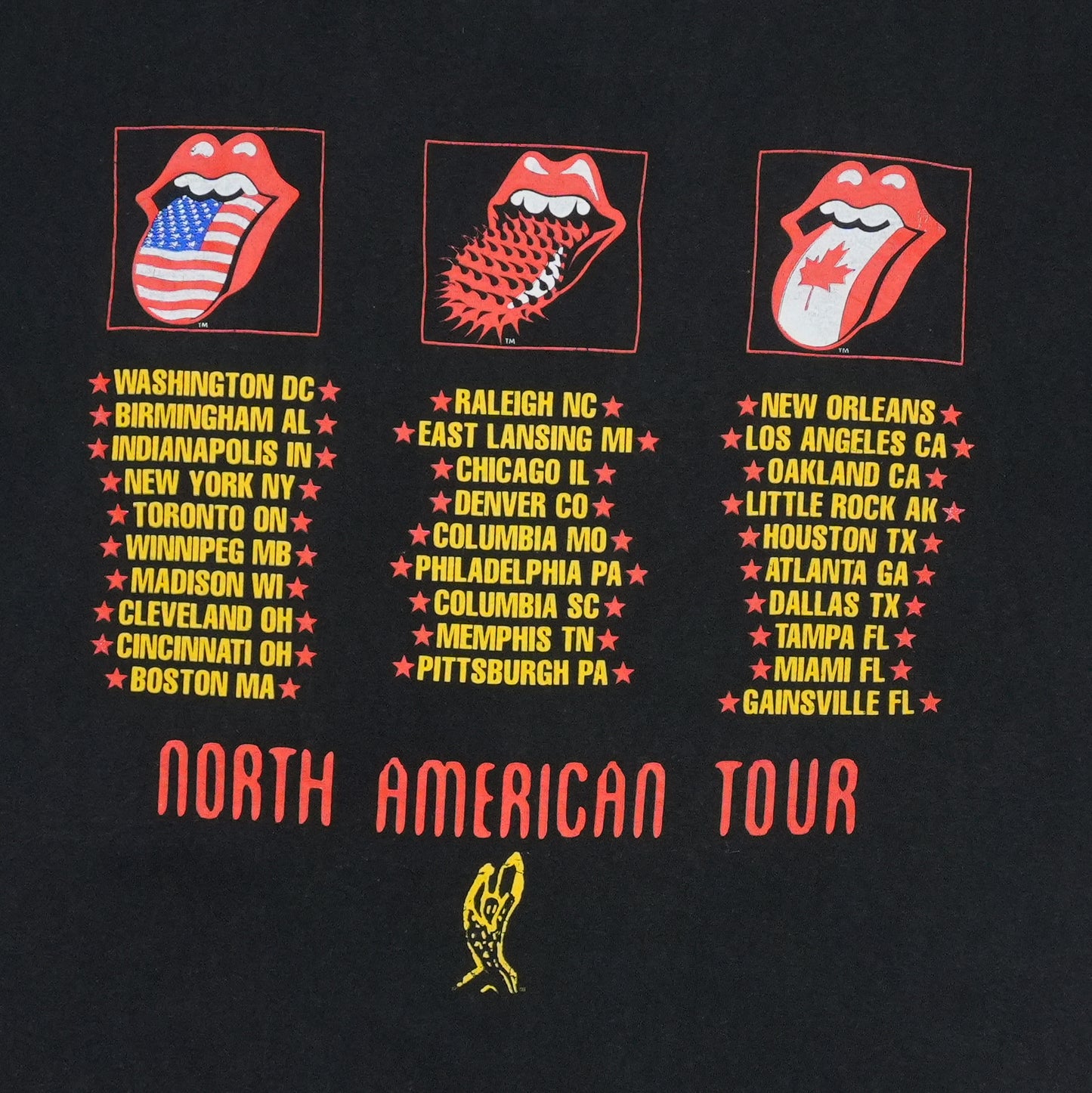 1994 Rolling Stones Voodoo Lounge Tour Shirt