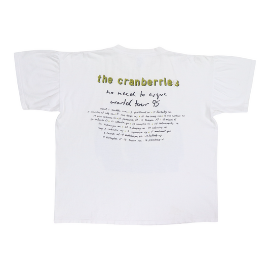 1994 The Cranberries No Need To Argue Tour Shirt Back