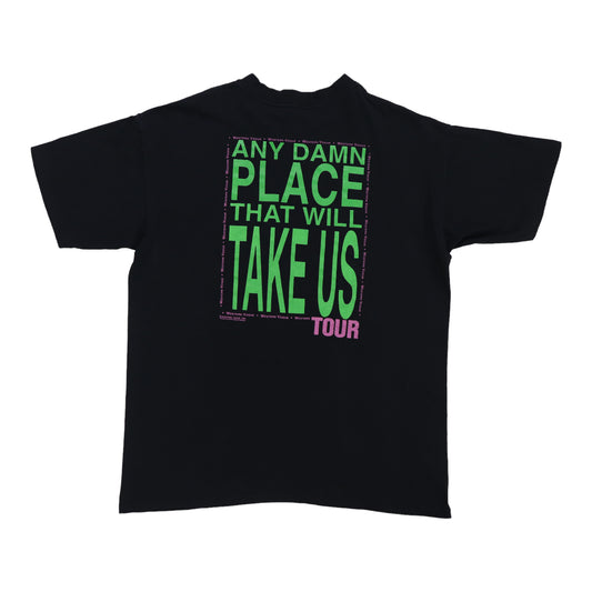 1994 Western Vogue Any Place Tour Shirt Back