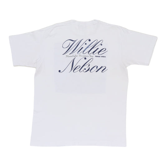 1994 Willie Nelson Moonlight Becomes You Tour Shirt Back