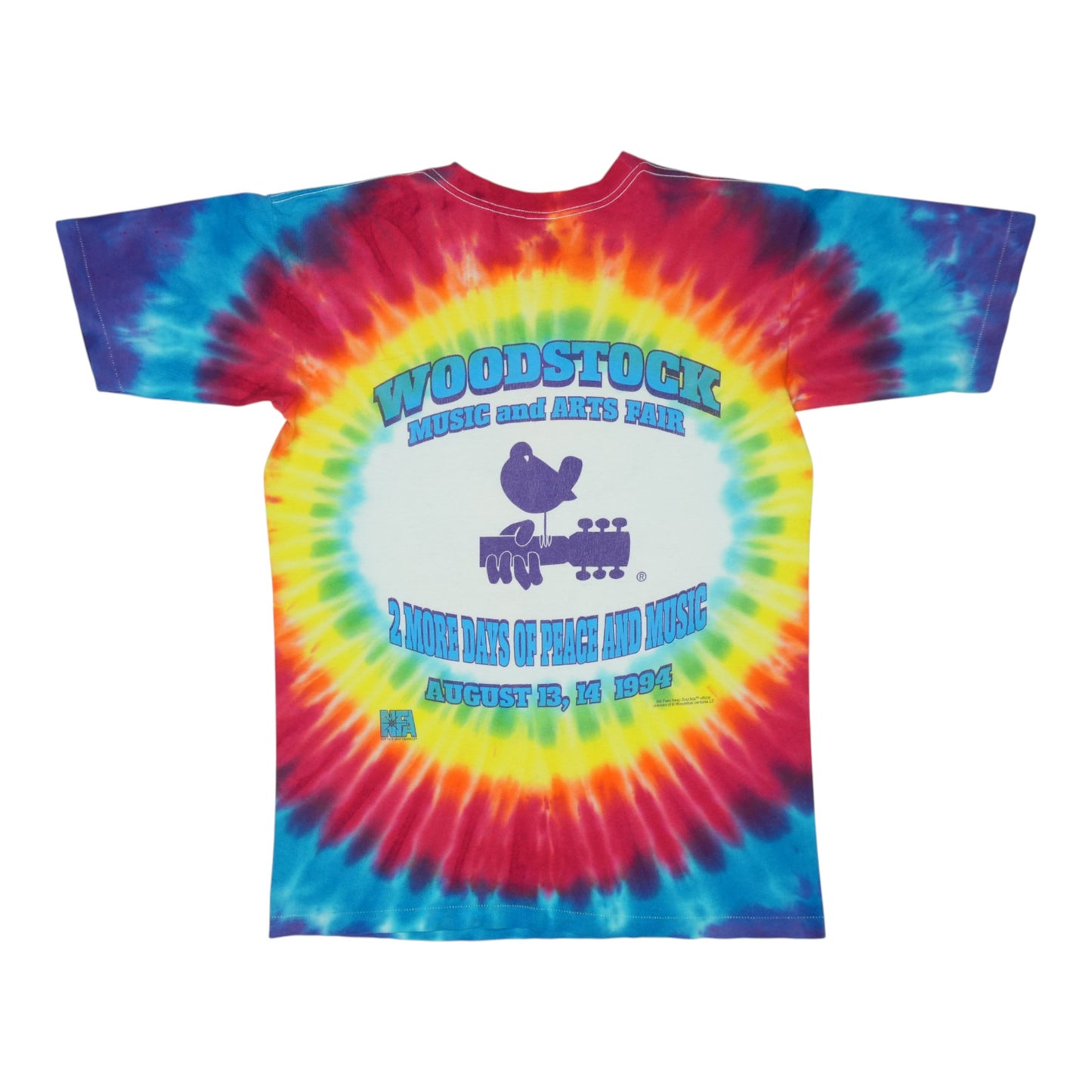 1994 Woodstock Music Festival Tie Dye Shirt