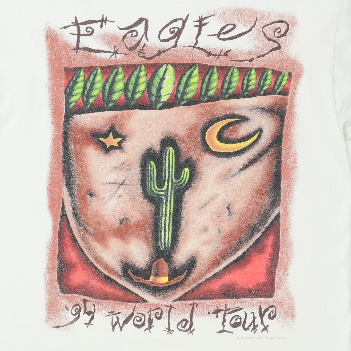 1994 Eagles World Tour Shirt